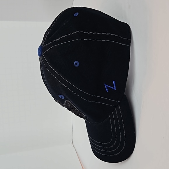 Zephyr | NWT Men's Fit Black Elements Stretch BYU Baseball Cap Sz S - Picture 3 of 10